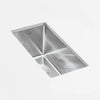 ZUHNE 16-Gauge Stainless Steel Undermount Kitchen Sink with Commercial Grade Sound Guard, Brushed Finish and Sloped Bottom (10 by 18 Inch Bar Sink)