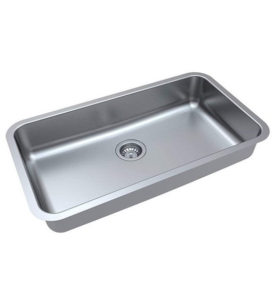 ZUHNE Milan Undermount ADA Handicap Kitchen Sink Stainless Steel (32" by 19" by 5.5" Single Bowl)