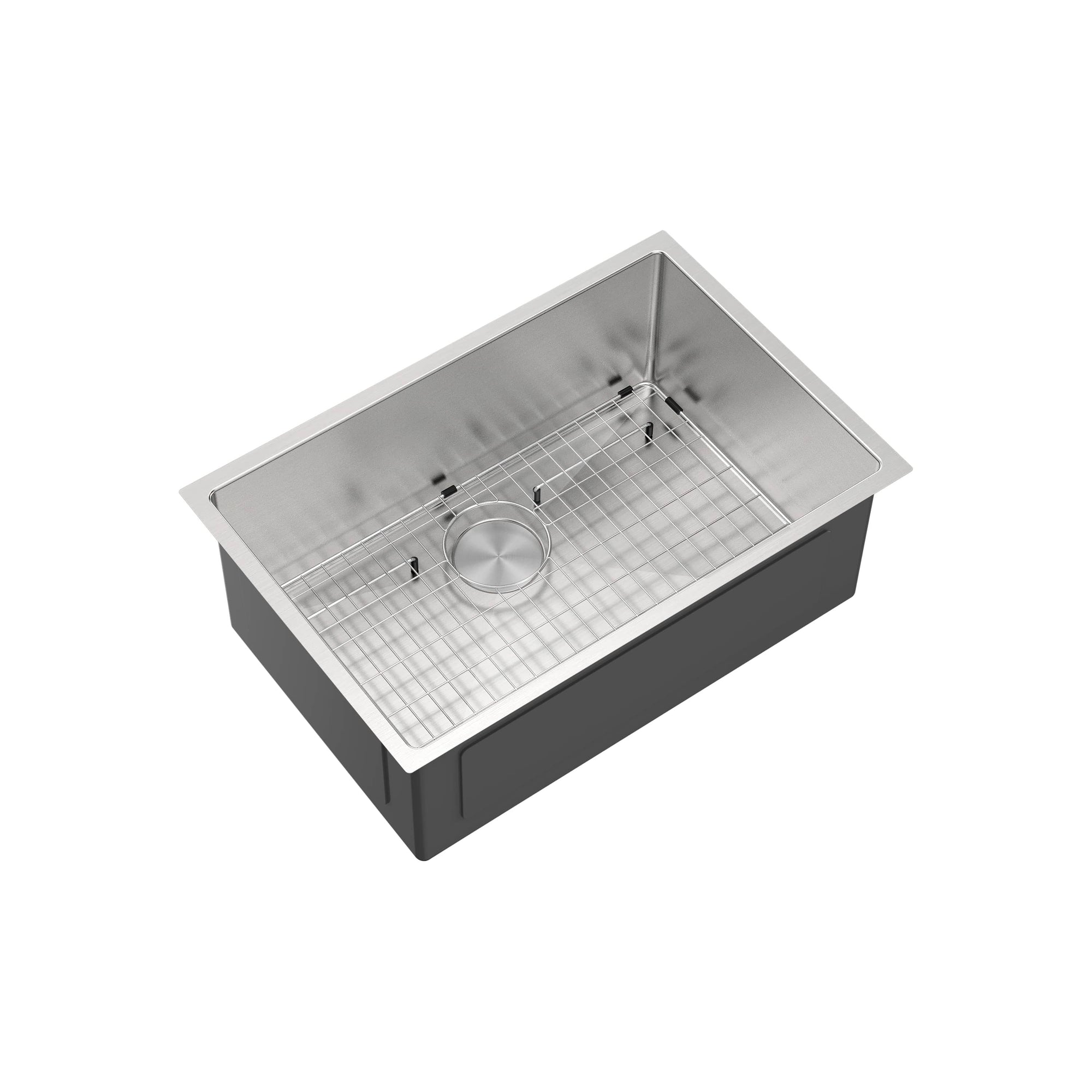 ZUHNE 16-Gauge Stainless Steel Undermount Kitchen Sink | Commercial Gr ...