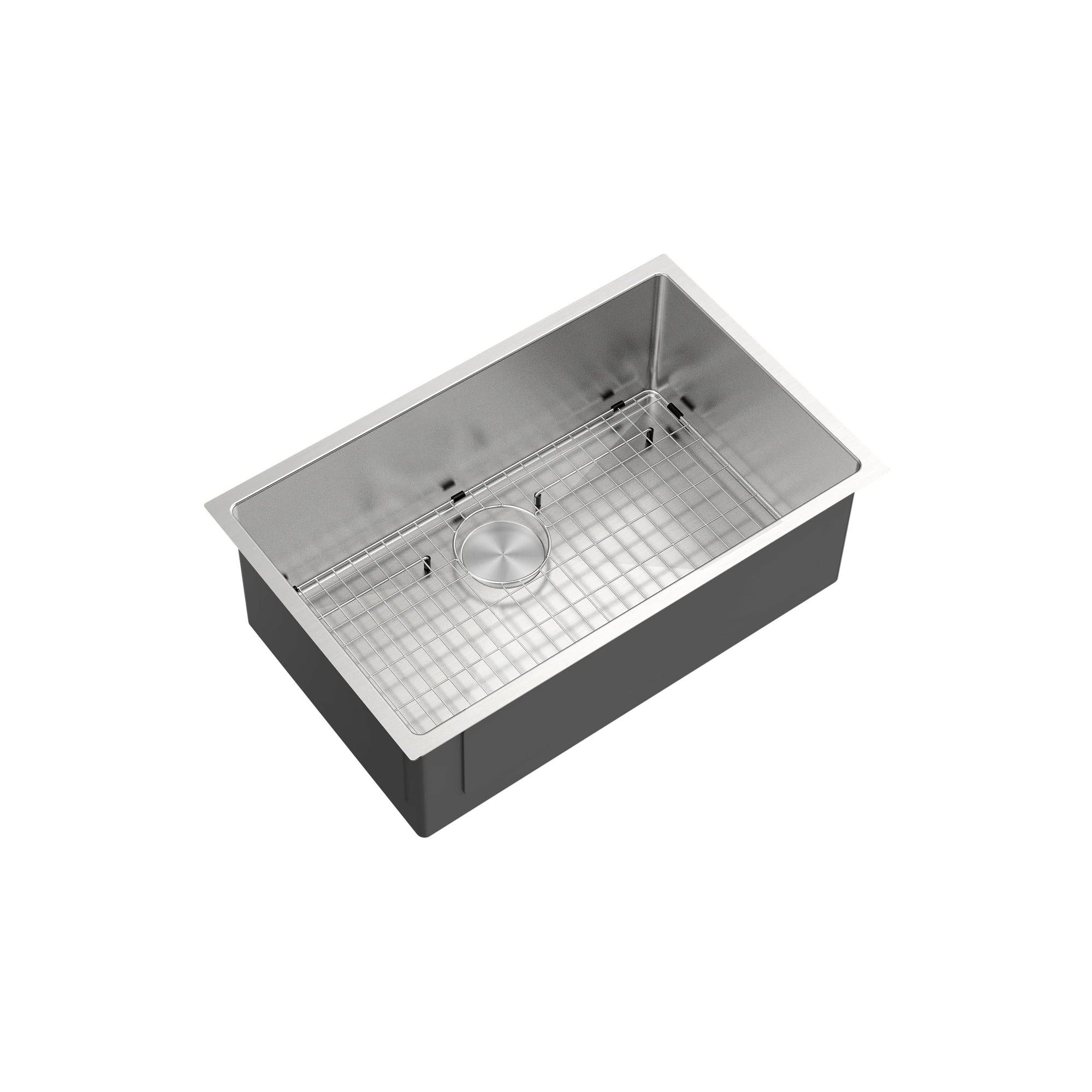 ZUHNE 16Gauge Stainless Steel Undermount Kitchen Sink Commercial Gr