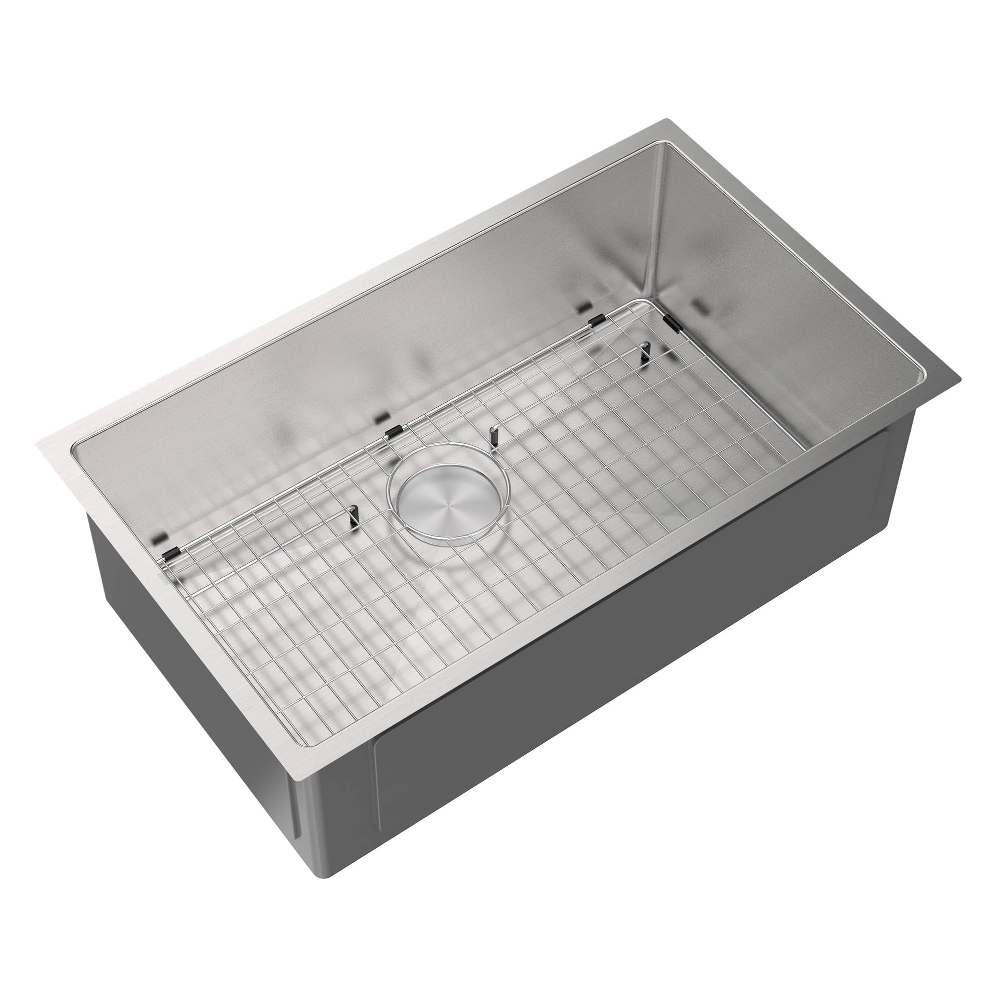 ZUHNE 16Gauge Stainless Steel Undermount Kitchen Sink Commercial Gr