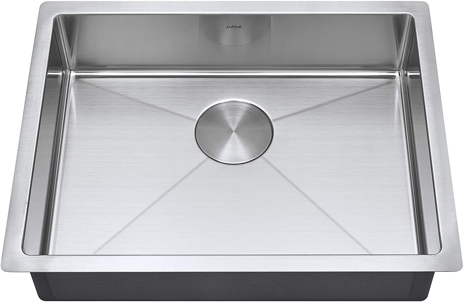 ZUHNE Modena 23Inch ADA Undermount Kitchen Sink with Accessories, 16