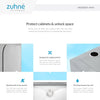 Zuhne 440 x 440 mm Stainless Steel Single Bowl Kitchen Sink for Flush, Inset or Under Mount Installation