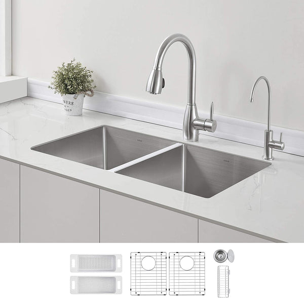 ZUHNE Drop-In Kitchen Sink Stainless Steel (33 by 22 Single Bowl) Grad –  Zuhne