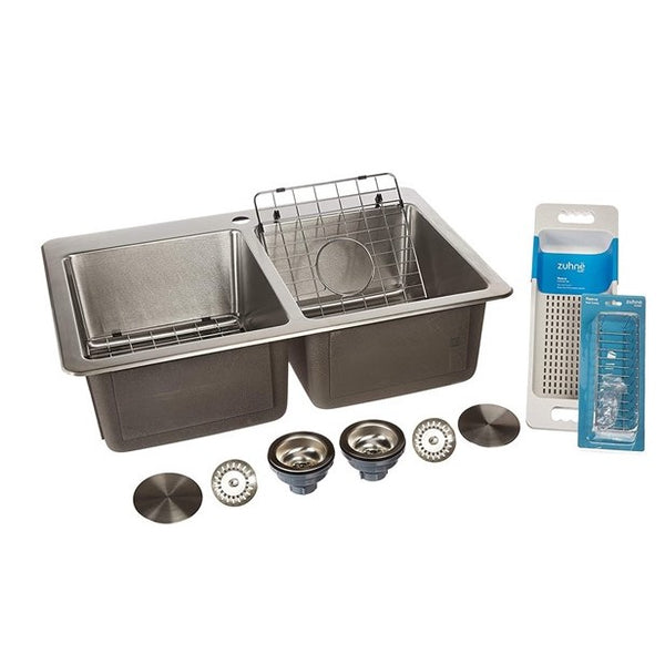 Neste 70cm Workstation Kitchen Sink with Accessories – Zuhne